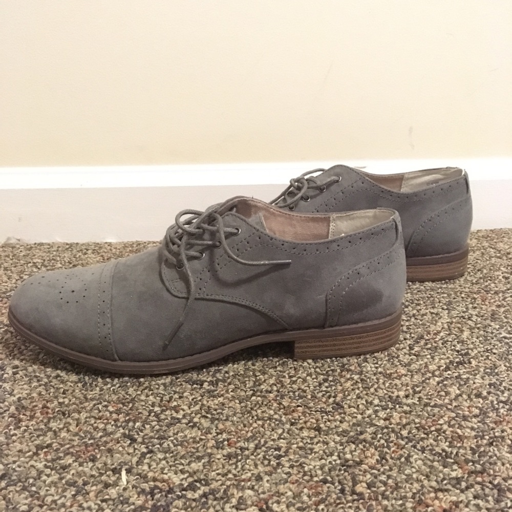 Suede shoes